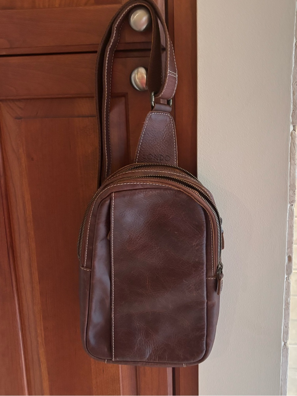 Londo Leather Crossbody Sling Bag